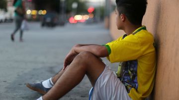 Gerson López, de 15 años de edad, salió de San Salvador, huyendo de la violencia incontrolable que se vive en el país.