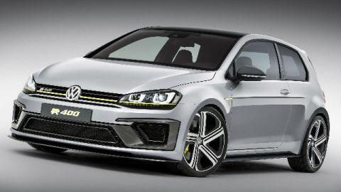 El Golf R 400, incluye en sistema de tracción en las cuatro ruedas y pesa sólo 3,130 libras.