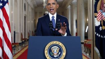 El Presidente Barack Obama anuncia  a la nación las medidas ejecutivas en política migratoria.