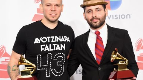 Calle 13 y otros artistas reaccionaron sobre el tema de Ayotzinapa y la inmigración.