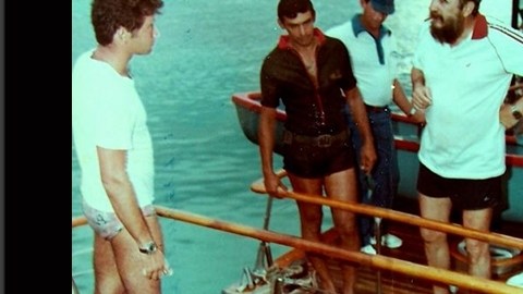 Fidel Castro, de pesca en los yates Pionera I y II.