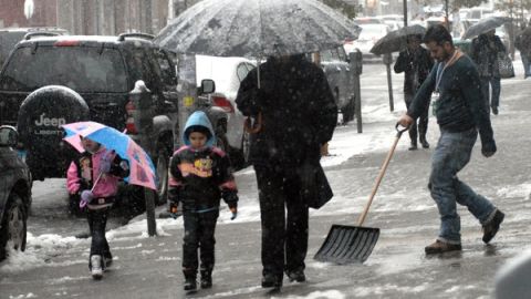 Se espera que el impacto de la nevada en NYC sea moderado.
