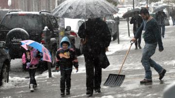 Se espera que el impacto de la nevada en NYC sea moderado.