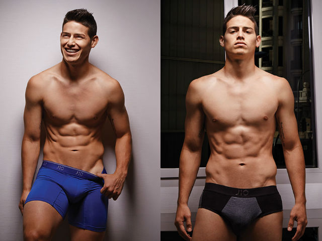 As de sexy pos James Rodr guez para su marca de ropa interior