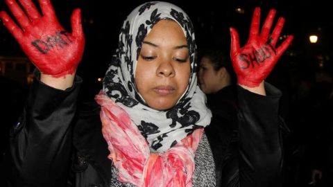NYPD indicó que trabajará con los manifestantes mientras protesten de forma pacífica.