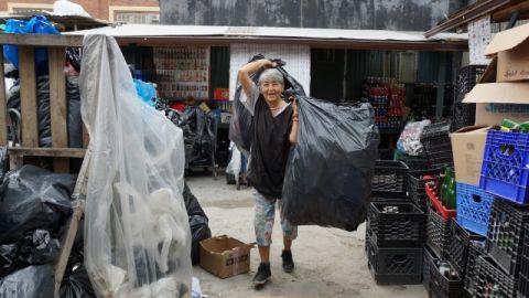 Más de 100 personas se ganan la vida con la recolección.