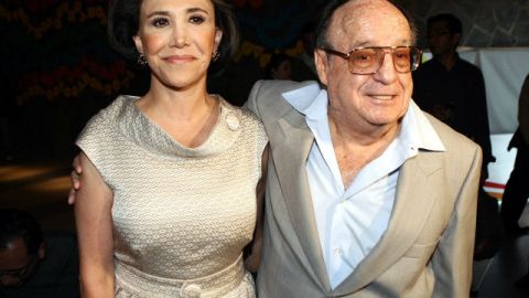 Florinda Meza y Chespirito estuvieron 40 años juntos.
