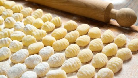 Los ñoquis son una pasta ligera y sabrosa.