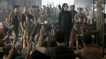 La penúltima entrega de 'The Hunger Games' sigue en el primer lugar.