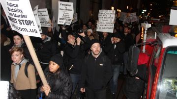 Varias manifestaciones se realizaron el miércoles en NYC.