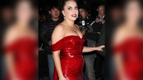 Así lució Gaga a las afueras de un hotel neoyorquino.