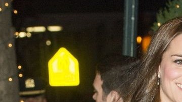 Los duques de Cambridge a su llegada al Hotel Caryle en la calle 76, en Manhattan.