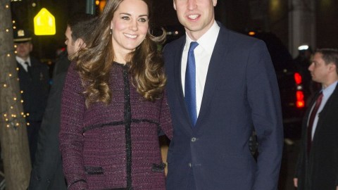 Los duques de Cambridge a su llegada al Hotel Caryle en la calle 76, en Manhattan.