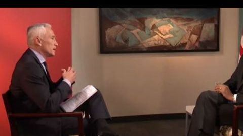 Jorge Ramos y Obama durante la entrevista de Univision
