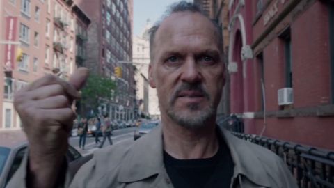 El actor Michael Keaton en 'Birdman'.