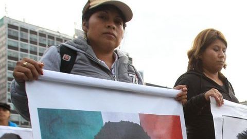 Los 43 estudiantes desaparecieron desde el pasado 26 de septiembre.