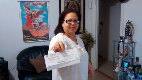 Clara García (53) contó que su casero apaga la calefacción del edificio.