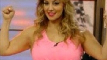 Rosie Rivera publicó esta foto de antes y después de perder peso.