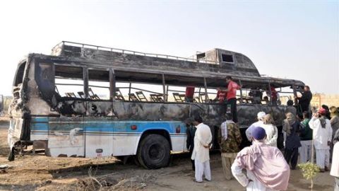 Los hechos ocurrieron a las afueras de la ciudad de Karachi.