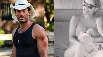 Aarón escribió un mensaje lleno de amor a su familia.