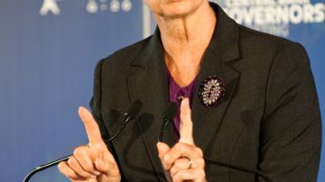 Christine Lagarde, directora  del FMI.