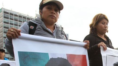 Los 43 normalistas de Ayotzinapa desaparecieron el pasado 26 de septiembre.