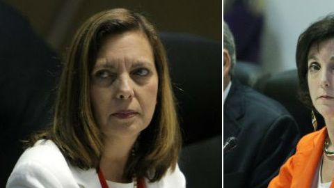Roberta Jacobson y Josefina Vidal, las dos mujeres elegidas.