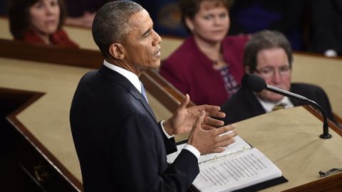 El presidente Barack Obama se dirige al país con su discurso sobre el Estado de la Unión.