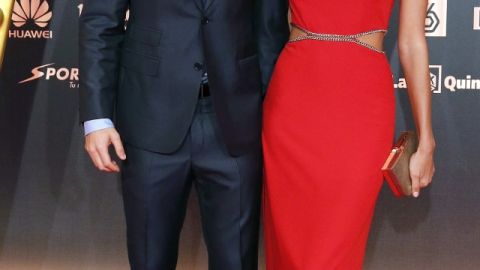 Cristiano Ronaldo, acompañado  de Irina Shayk en un evento de gala de octubre pasado.