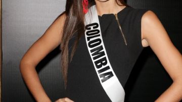 Paulina Vega es la representante hoy de Colombia en la competencia de Miss Universo./