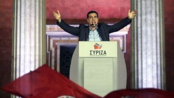 Alexis Tsipras es el nuevo primer ministro de Grecia.