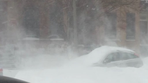 Ciudades como Boston lucen desoladas el martes.