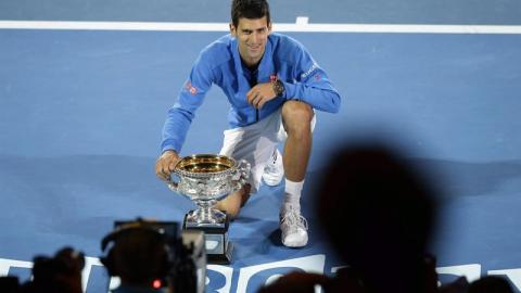 Para el serbio, Dojokovic, es el octavo Grand Slam en su carrera.