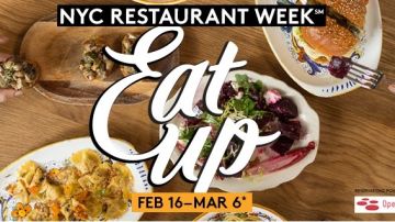 La semana de restaurantes va del 16 de febrero al 6 de marzo.