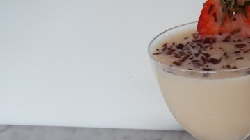 El brandy Alexander es ideal para celebrar al amor.