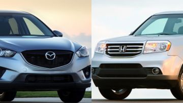 El Mazda CX-5 y el Honda Pilot están entre las mejores opciones.