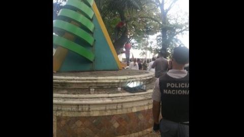 El hecho ocurrió en el parque Ercilia Pepín