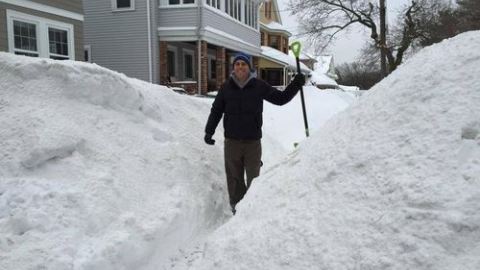 La mieve sepultó a ciudades como Boston