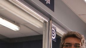 El actor Ricardo Darín (izq.), Damián Szifron, Director (der.).