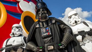Darth Vader y los Stormtroopers no faltarán en su cita en el crucero Disney Fantasy.