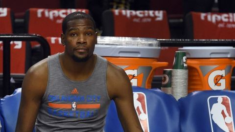 Durant quiso defender a su equipo y a sus compañeros.