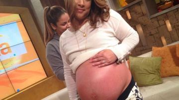 Adamari está embarazada de 35 semanas.