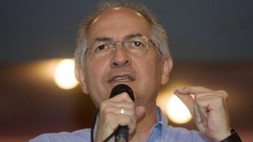 Antonio Ledezma, alcalde de Caracas, está acusado por conspirar en un golpe de estado.