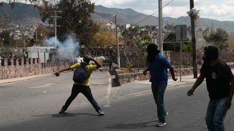 Manifestaciones violentas se registran con frecuencia en el estado de Guerrero.