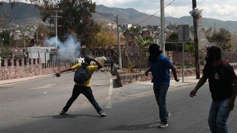 Manifestaciones violentas se registran con frecuencia en el estado de Guerrero.