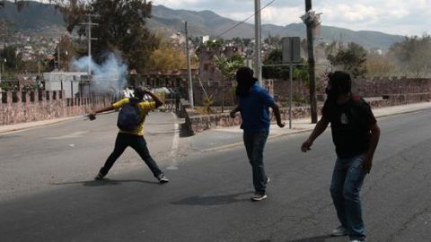Manifestaciones violentas se registran con frecuencia en el estado de Guerrero.