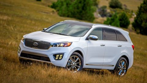 El Kia Sorento 2016 obtuvo buenos resultados en las pruebas de choque frontal.