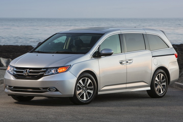 La Honda Odyssey en América del Norte es más grande que en otros mercados.