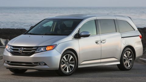La Honda Odyssey en América del Norte es más grande que en otros mercados.