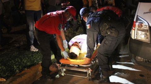 Los profesores y las fuerzas federales se enfrentaron.